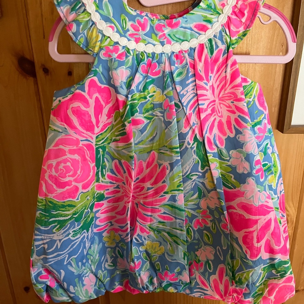 NWT Lilly Pulitizer 18-24mo bubble dress